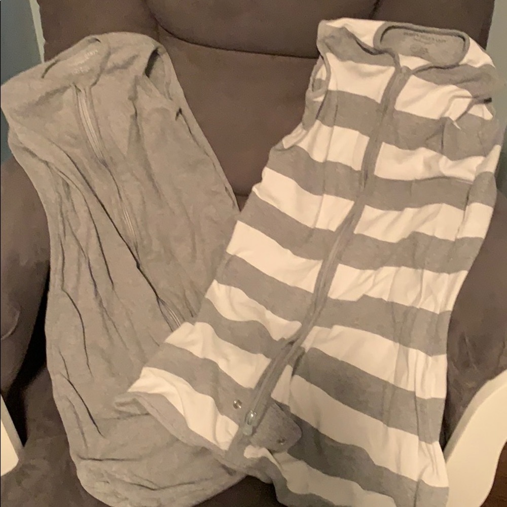 Burt’s Bees sleep sack pair - cotton size medium
